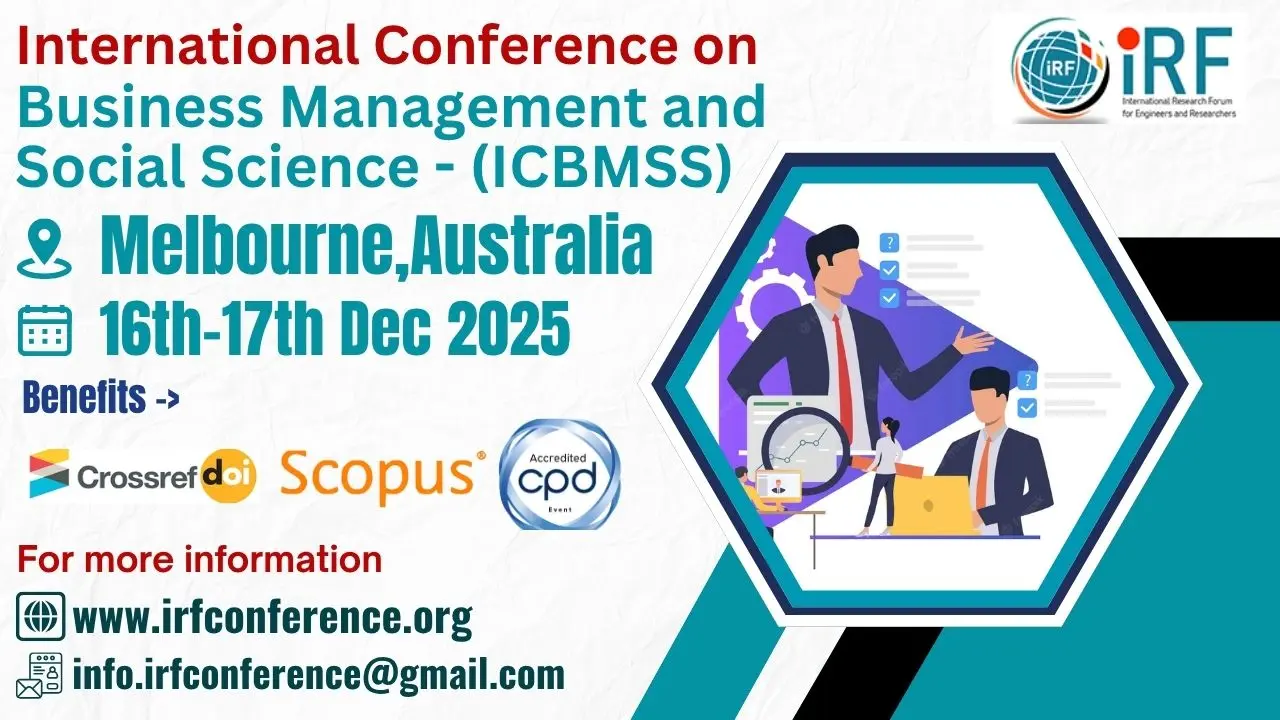 Business Management and Social Science Conference in Australia